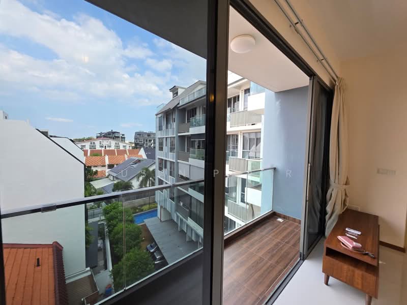 Sweet Joo Chiat 1 Bed 700 sq ft, , 1 Bedroom, 700 sqft, Condominium For Rent, by Susan Prior, 500088358 - Balcony - PropertyGuru.com.sg