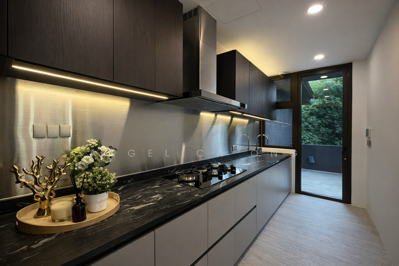 Gorgeous Brand New Semi-D Nassim, Stevens Semi-Detached House For Sale at S$ 14,980,000 | PropertyGuru Singapore - Kitchen