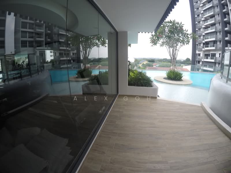 Trilive Condominium For Sale at S$ 1,650,000 | PropertyGuru Singapore - Balcony