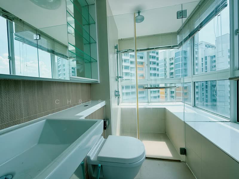 The Regency at Tiong Bahru, 38 Chay Yan Street, 3 Bedrooms, 1,281 sqft, Condominium For Rent, by Christina Oh, 500088452 - Bathroom - PropertyGuru.com.sg