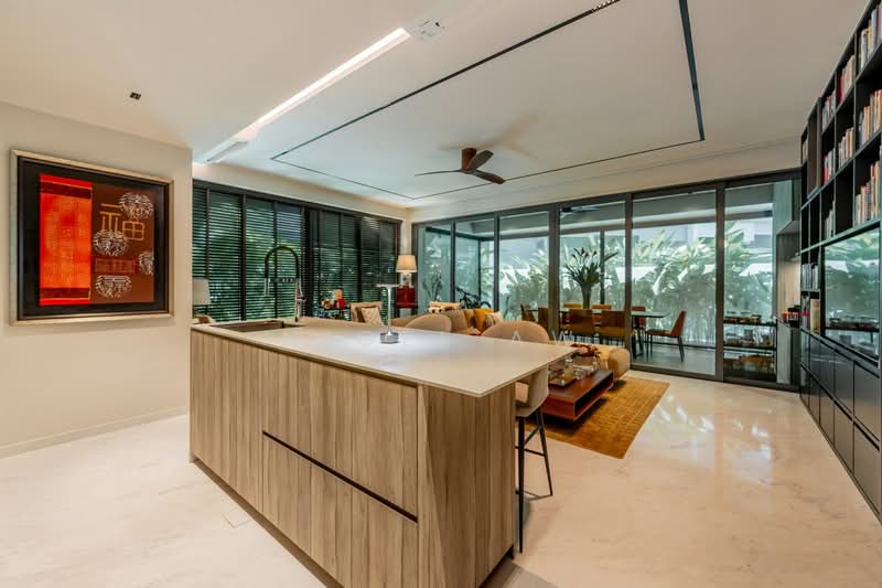 ❤️ DESIGNER RENO!! PEI HWA 1KM!! FREEHOLD 4 BEDROOM CONDO ❤️ Condominium For Sale at S$ 3,900,000 | PropertyGuru Singapore - Kitchen