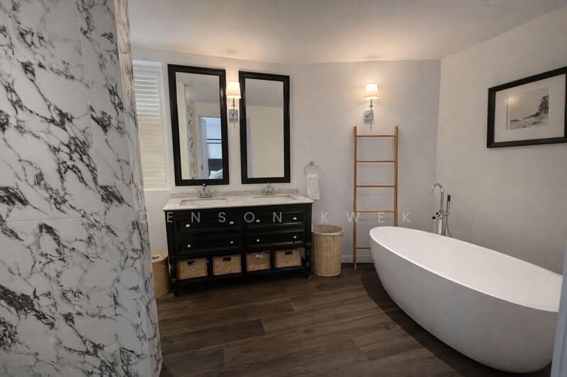 Tastefully Renovated Semi Detached at Highland Close Kovan Semi-Detached House For Sale at S$ 7,200,000 | PropertyGuru Singapore - Bathroom