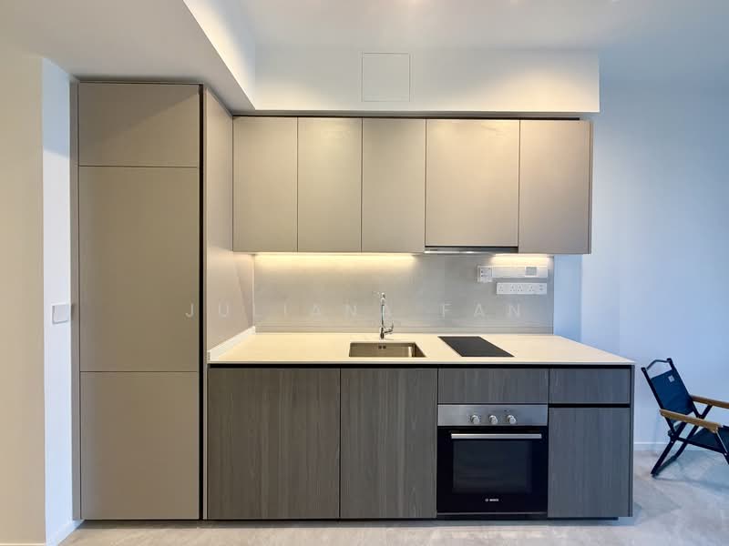 Piccadilly Grand, 5 Northumberland Road, 1 Bedroom, 517 sqft, Condominium For Rent, by Juliana Fan, 500088638 - Kitchen - PropertyGuru.com.sg