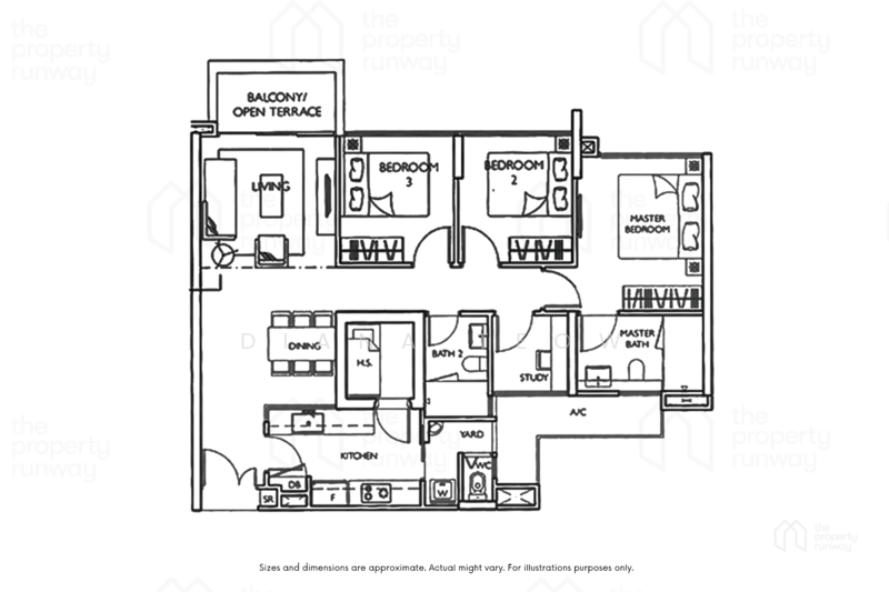 Prive, 31 Punggol Field, 3 Bedrooms, 1,098 sqft, Executive Condominium For Rent, by Diana Teow, 500088695 - PropertyGuru.com.sg