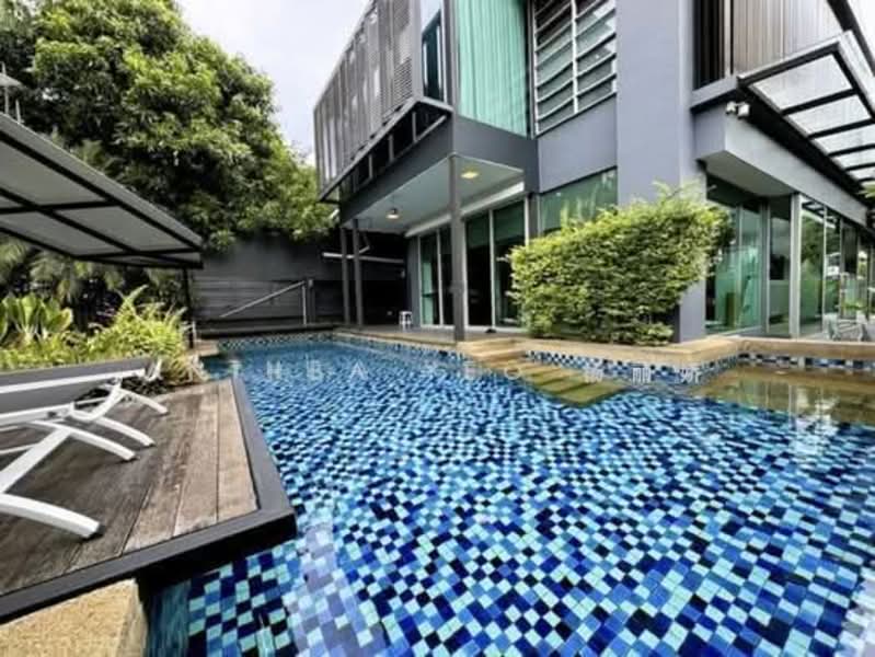 Detached with pool at Kembangan Estate Detached House For Sale at S$ 10,800,000 | PropertyGuru Singapore - Exterior