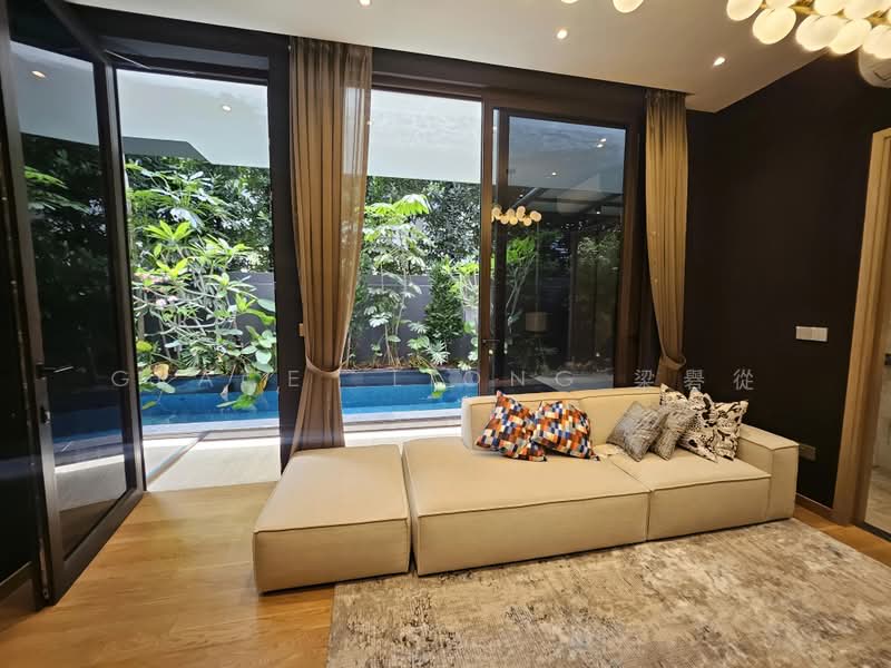 ❤️Brand New Semi-D in Nassim Near Shangri La Hotel ❤️, Anderson Road, Balmoral Road, Dalvey Road, Fernhill Close, Fernhill Court, Fernhill Road, Lady Hill Road, Nassim Road, Orange Grove Road, Stevens Road, Tanglin / Holland / Bukit Timah, 6 Bedrooms, 7,441 sqft, Semi-Detached House For Sale, by Grace LIONG 梁礜從, 500088775 - Living Room - PropertyGuru.com.sg