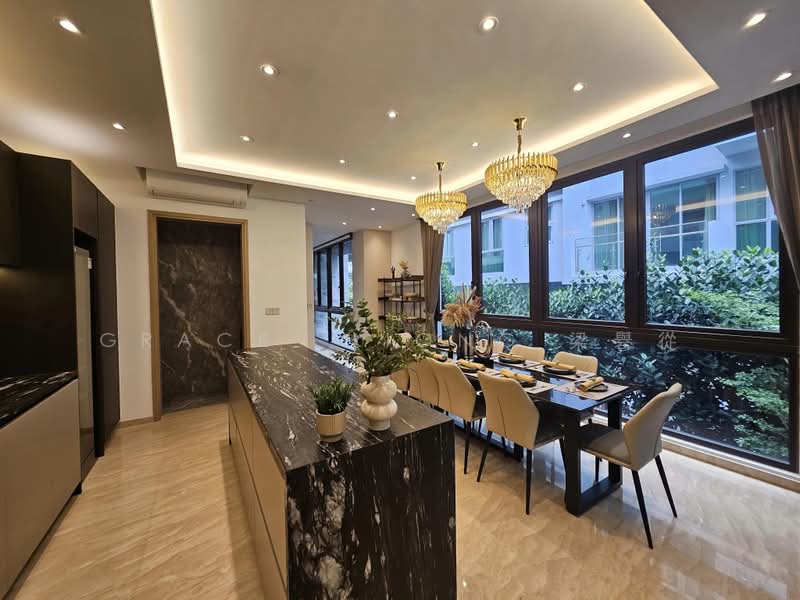 ❤️Brand New Semi-D in Nassim Near Shangri La Hotel ❤️, Anderson Road, Balmoral Road, Dalvey Road, Fernhill Close, Fernhill Court, Fernhill Road, Lady Hill Road, Nassim Road, Orange Grove Road, Stevens Road, Tanglin / Holland / Bukit Timah, 6 Bedrooms, 7,441 sqft, Semi-Detached House For Sale, by Grace LIONG 梁礜從, 500088775 - Dining Room - PropertyGuru.com.sg