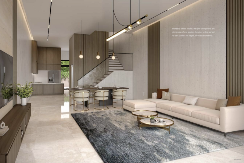 Springleaf Collection Terraced House For Sale at S$ 5,588,000 | PropertyGuru Singapore - Living Room