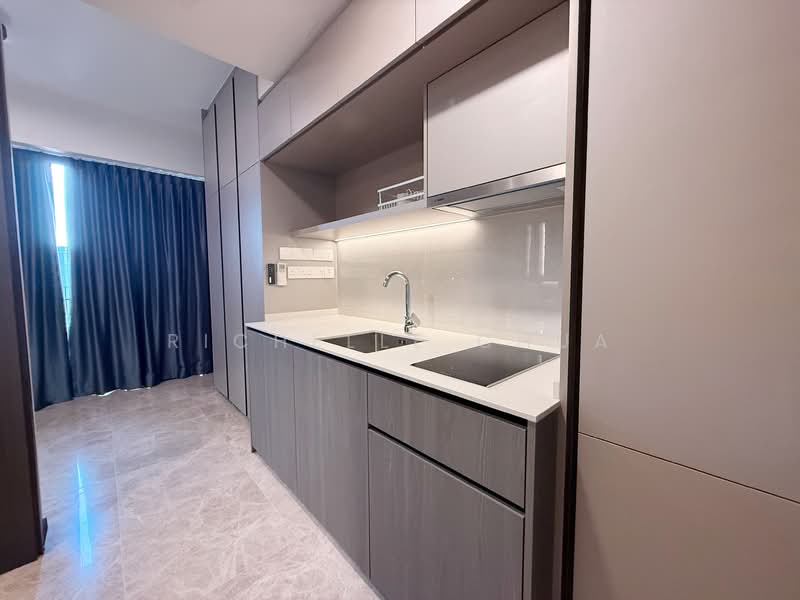 Piccadilly Grand, 5 Northumberland Road, Studio, 200 sqft, Condominium For Rent, by Richelle Chua, 500088866 - Kitchen - PropertyGuru.com.sg