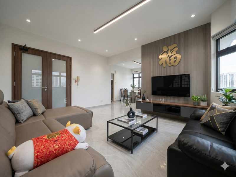 Bullion Park Condominium For Sale at S$ 1,880,000 | PropertyGuru Singapore - Living Room