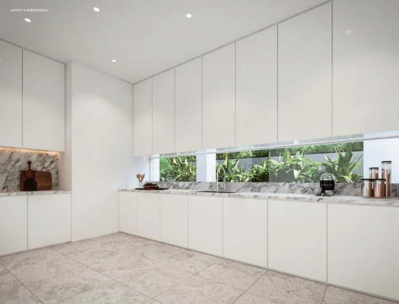 Designer Brand New Bungalow in Mount Sinai Grace 8.4.8.2.9.8.6.8, Mount Sinai, Tanglin / Holland / Bukit Timah, 6 Bedrooms, 12,240 sqft, Detached House For Sale, by Grace  LIONG 梁礜從, 500088985 - Kitchen - PropertyGuru.com.sg