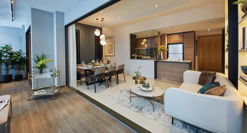 Bagnall Haus Condominium For Sale at S$ 3,288,000 | PropertyGuru Singapore - Living Room