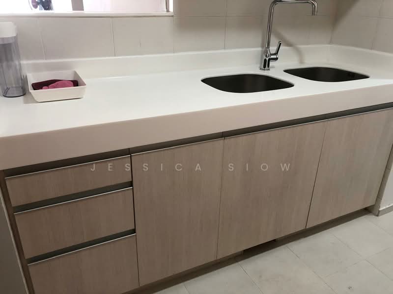 The Quartz, 63 Compassvale Bow, 3 Bedrooms, 1,130 sqft, Condominium For Rent, by Jessica Siow, 500089201 - Kitchen - PropertyGuru.com.sg