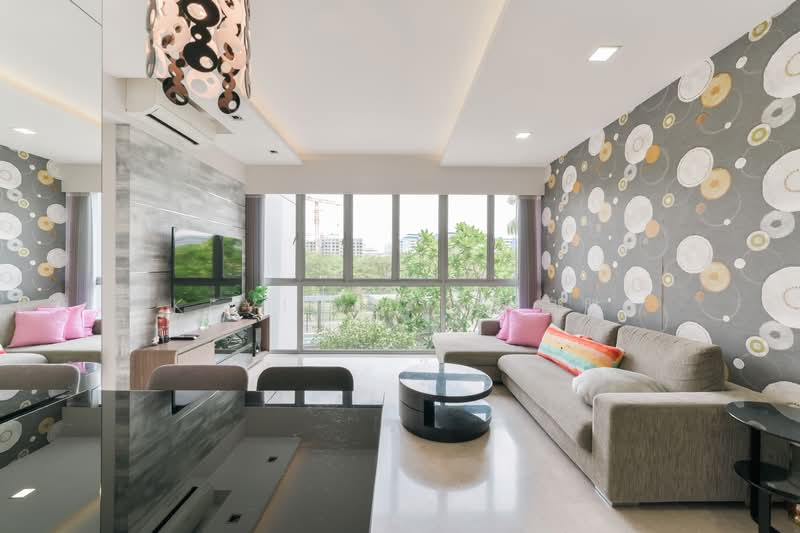 Waterfront Key Condominium For Sale at S$ 1,478,000 | PropertyGuru Singapore - Living Room