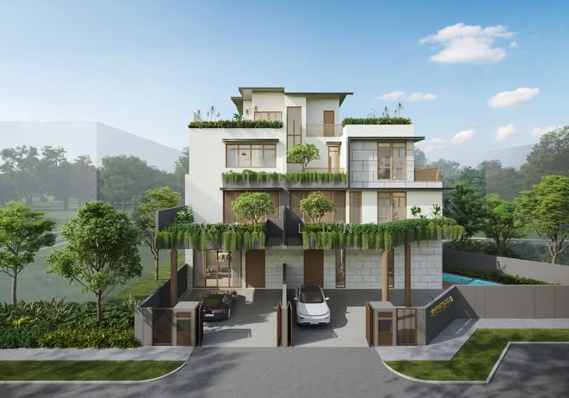 ◤ Brand New Freehold Landed with Lift & Pool EV Charging ❤️ TOP Soon View Today! Near MRT Corner Terrace For Sale at S$ 8,080,000 | PropertyGuru Singapore - Exterior