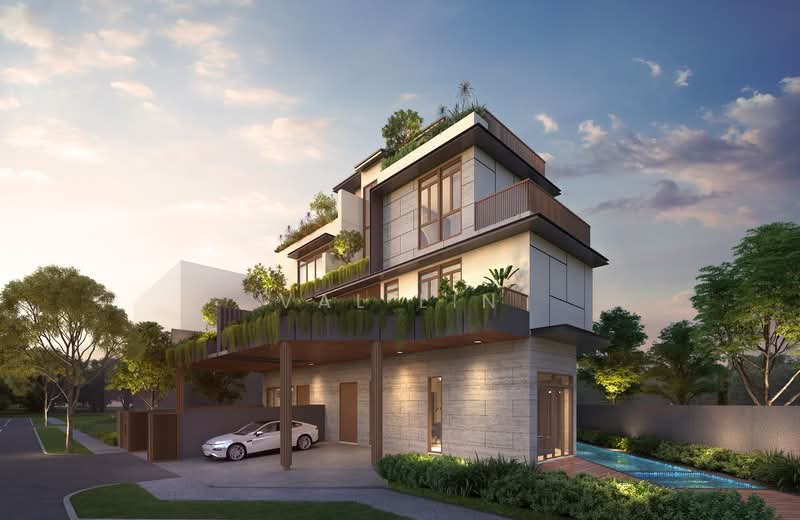 ◤ TOP Brand New Freehold Landed near MRT 3.5-storey with Lift & Pool Just TOP, Bedok North MRT Kembangan MRT, 6 Bedrooms, 6,785 sqft, Corner Terrace For Sale, by Val Lin, 500089268 - PropertyGuru.com.sg