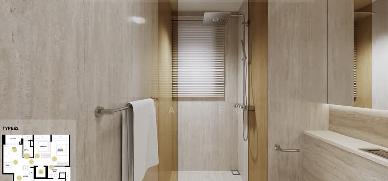 Arina East Residences Condominium For Sale at S$ 1,973,000 | PropertyGuru Singapore - Bathroom