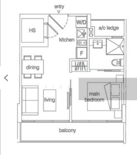 Centra Suites, 38 Geylang Lorong 25A, 1 Bedroom, 452 sqft, Apartment For Rent, by Seleira Chua, 500089298 - PropertyGuru.com.sg