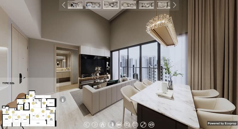 Arina East Residences Condominium For Sale at S$ 3,338,000 | PropertyGuru Singapore - Living Room