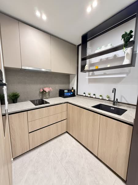 KI Residences At Brookvale, 2 Brookvale Drive, Room Rental, 200 sqft, Condominium For Rent, by Zheng Chao, 500089308 - Kitchen - PropertyGuru.com.sg
