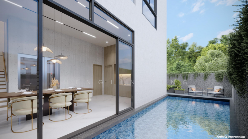 Springleaf Collection Terraced House For Sale at S$ 5,588,000 | PropertyGuru Singapore - Dining Room