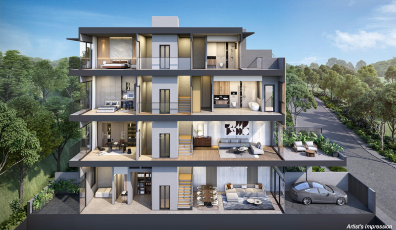 Springleaf Collection Terraced House For Sale at S$ 5,588,000 | PropertyGuru Singapore - Master Bedroom