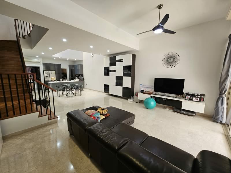Luxus Hills Terraced House For Sale at S$ 4,950,000 | PropertyGuru Singapore - Living Room