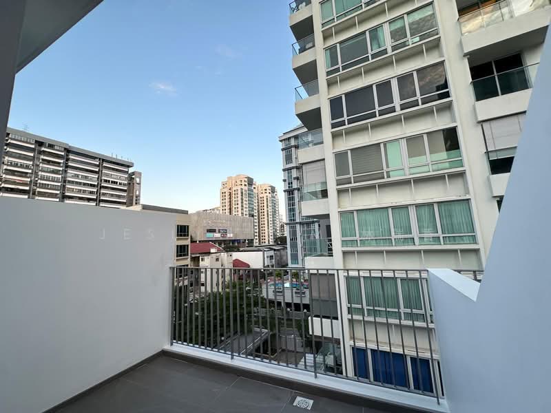 Newly Rebuilt 5 Storeys Landed Home near Novena Terraced House For Sale at S$ 5,500,000 | PropertyGuru Singapore - Balcony