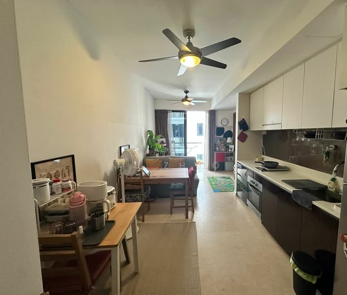 Waterbank at Dakota, 25 Dakota Crescent, 1 Bedroom, 484 sqft, Condominium For Rent, by MJ Zhuo, 500089572 - Living Room - PropertyGuru.com.sg