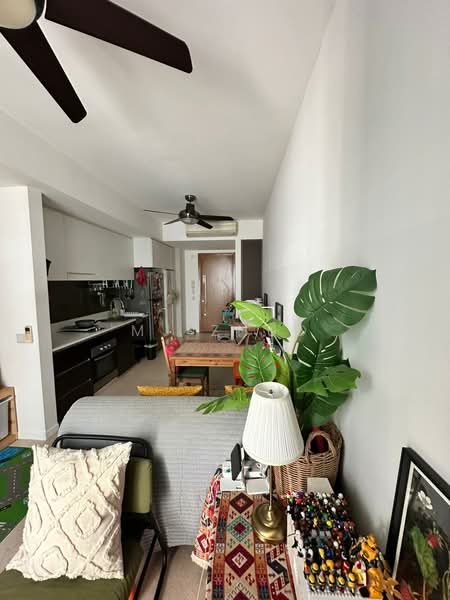 Waterbank at Dakota, 25 Dakota Crescent, 1 Bedroom, 484 sqft, Condominium For Rent, by MJ Zhuo, 500089572 - Living Room - PropertyGuru.com.sg