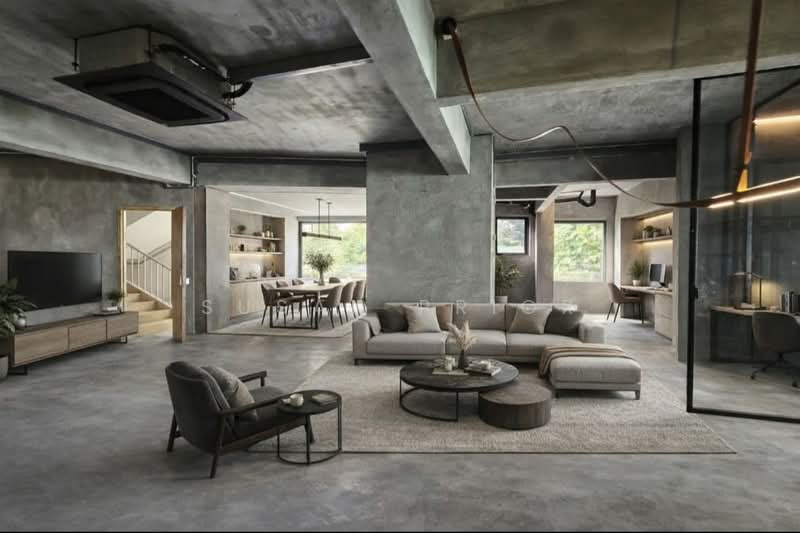 Rangoon Road Race Course Ultimate Urbanite Loft 2/3 Bed, , 3 Bedrooms, 1,884 sqft, Walk-up Apartment For Rent, by Susan Prior, 500089579 - Living Room - PropertyGuru.com.sg