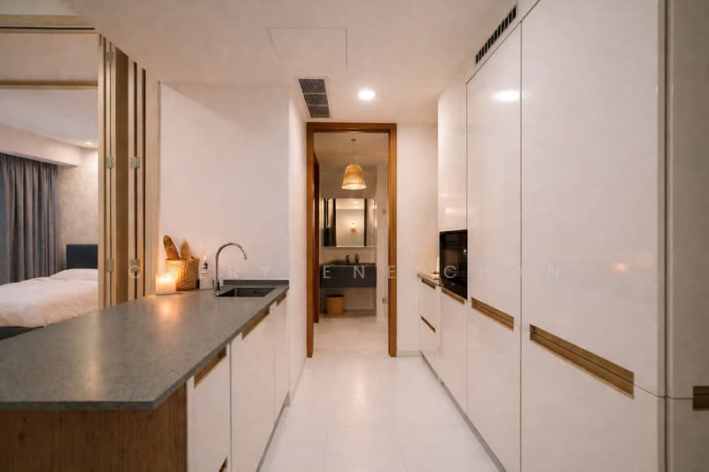 Marina One Residences, 21 Marina Way, 1 Bedroom, 710 sqft, Condominium For Rent, by Cherylene Chan, 500089596 - Kitchen - PropertyGuru.com.sg