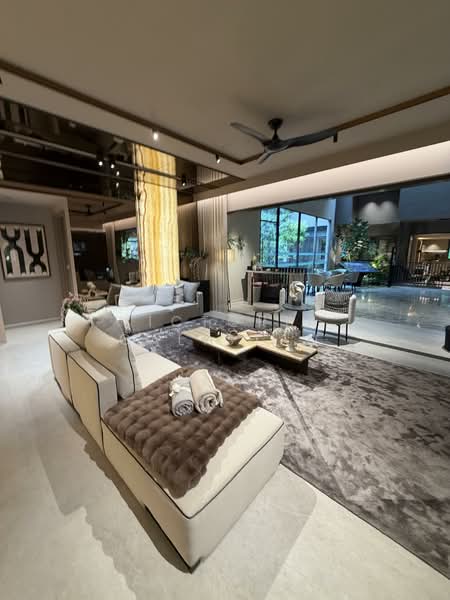 River Modern Condominium For Sale at S$ 5,995,000 | PropertyGuru Singapore - Living Room