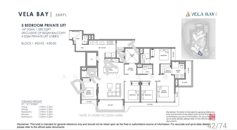 Vela Bay Condominium For Sale at S$ 3,980,000 | PropertyGuru Singapore