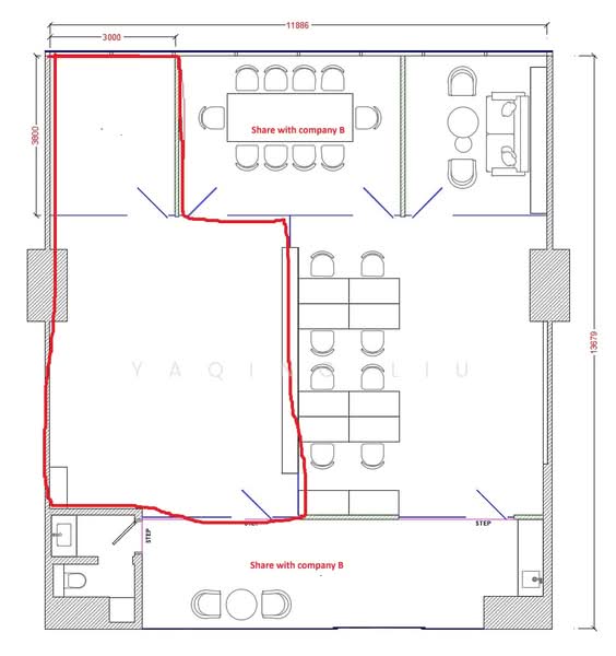 The Central, 8 Eu Tong Sen Street, 883 sqft, Office For Rent, by YAQING LIU, 500089611 - CommercialGuru.com.sg