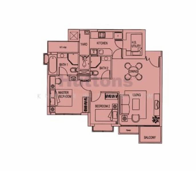 Grosvenor View, 1 Lengkong Empat, 2 Bedrooms, 883 sqft, Condominium For Rent, by Inderjit Singh, 500089696 - PropertyGuru.com.sg