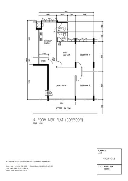 406 Hougang Avenue 10, 406 Hougang Avenue 10, 3 Bedrooms, 980 sqft, HDB Flat For Sale, by Mike Xu, 500089716 - PropertyGuru.com.sg