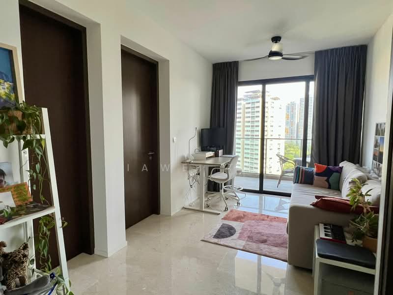 Avenue South Residence, 3 Silat Avenue, 1 Bedroom, 527 sqft, Condominium For Rent, by Jiawei Tan, 500089726 - Living Room - PropertyGuru.com.sg