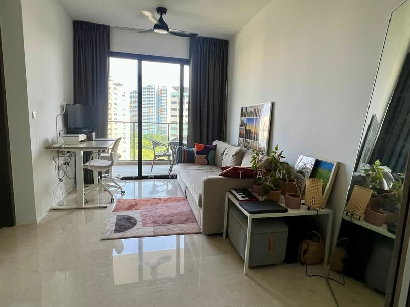 Avenue South Residence, 3 Silat Avenue, 1 Bedroom, 527 sqft, Condominium For Rent, by Jiawei Tan, 500089726 - Living Room - PropertyGuru.com.sg