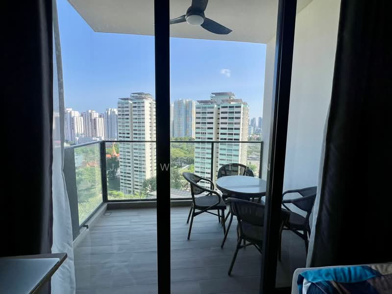 Avenue South Residence, 3 Silat Avenue, 1 Bedroom, 527 sqft, Condominium For Rent, by Jiawei Tan, 500089726 - Balcony - PropertyGuru.com.sg