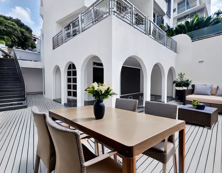 Large Hill Top Freehold Semi Detached @ Sennett Avenue Semi-Detached House For Sale at S$ 11,000,000 | PropertyGuru Singapore - Exterior