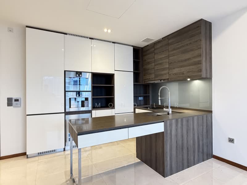 The Scotts Tower, 38 Scotts Road, 2 Bedrooms, 807 sqft, Condominium For Rent, by Raymond Ler, 500089765 - Kitchen - PropertyGuru.com.sg