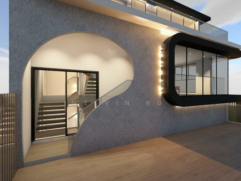 ⭐Siglap Brand New Home✅4 Levels of Superior Voluminous Space Semi-Detached House For Sale at S$ 8,980,000 | PropertyGuru Singapore - Exterior