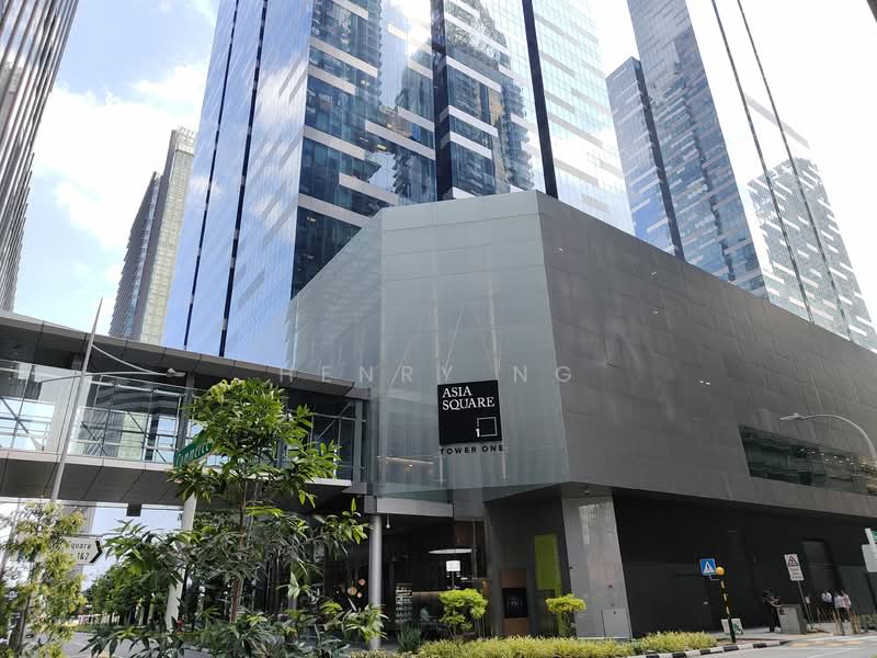 Asia Square Tower 1, 8 Marina View, 2,500 sqft, Office For Rent, by Henry Ng, 500089869 - Exterior - CommercialGuru.com.sg