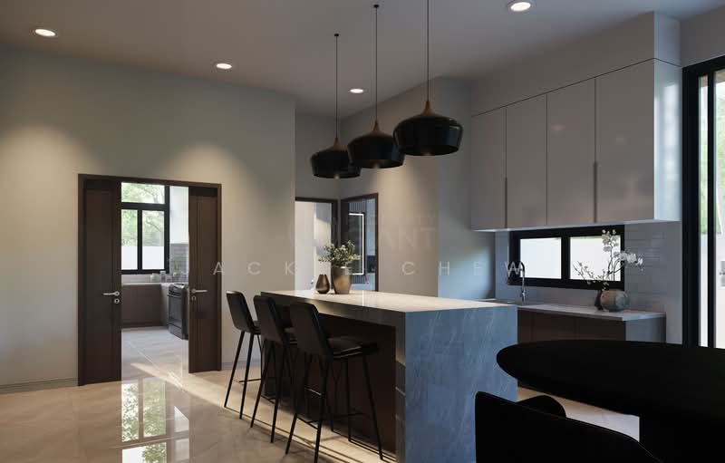 ❤️GIANT⚡️Upper Neram Road Semi-Detached House For Sale at S$ 9,500,000 | PropertyGuru Singapore - Kitchen