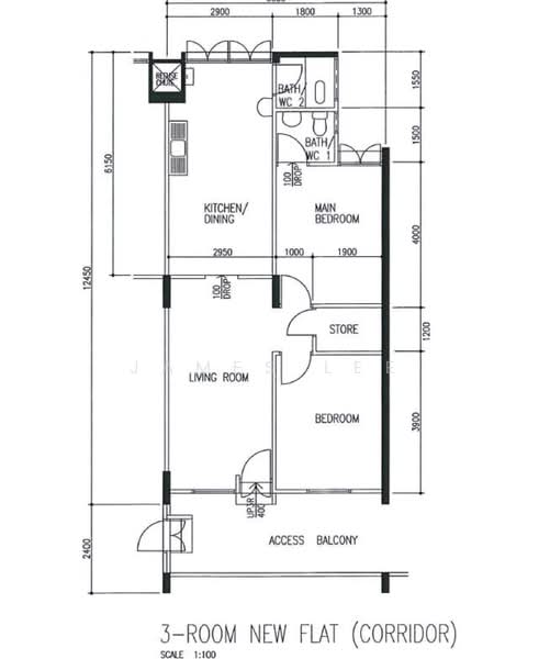 334 Clementi Avenue 2 HDB Flat For Sale at S$ 368,000 | PropertyGuru Singapore