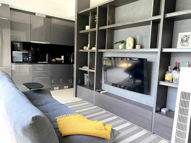 Stellar RV, 408 River Valley Road, 2 Bedrooms, 517 sqft, Condominium For Rent, by Kenji Wong, 500089945 - Living Room - PropertyGuru.com.sg