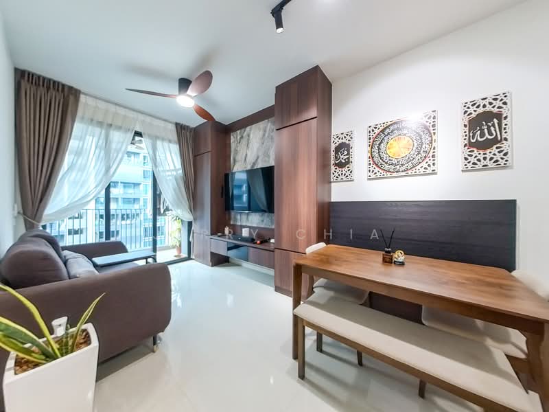 Treasure at Tampines Condominium For Sale at S$ 1,100,000 | PropertyGuru Singapore - Living Room