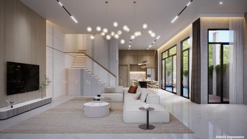 Springleaf Collection Terraced House For Sale at S$ 6,680,000 | PropertyGuru Singapore - Living Room