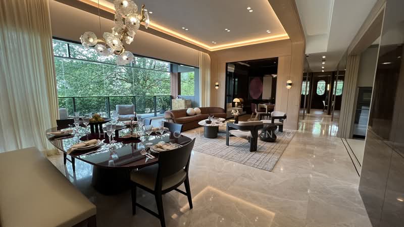 Watten House Condominium For Sale at S$ 7,837,000 | PropertyGuru Singapore - Living Room